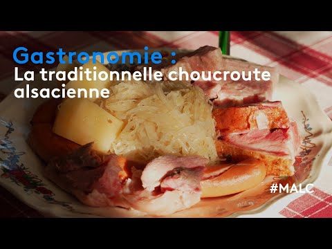Gastronomie : la traditionnelle choucroute alsacienne