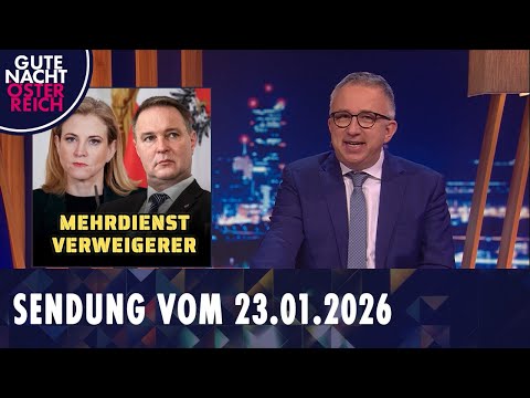 Gute Nacht Österreich mit Peter Klien vom 23.01.2026