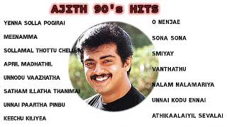 Ajith 90s hit songs  Evergreen Love Songs  Ajith s
