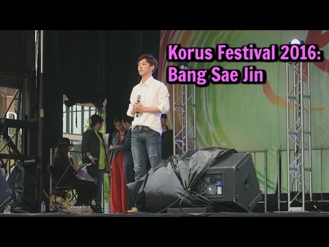 Korus Festival 2016: Bang Se Jin | K-pop Vlogs