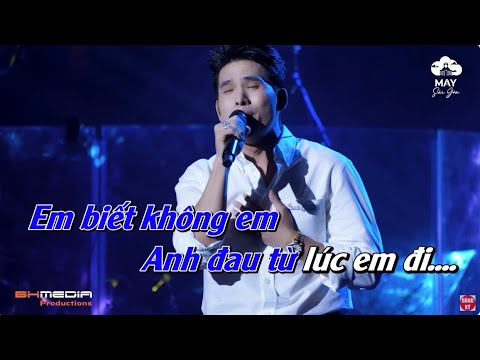 Karaoke Anh Đau Từ Khúc Em Đi - Quốc Thiên | Karaoke Beat Chuẩn | Nhạc Trẻ