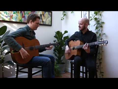 GYPSY JAZZ UK - Swing Train 42 guitar duo   Belleville