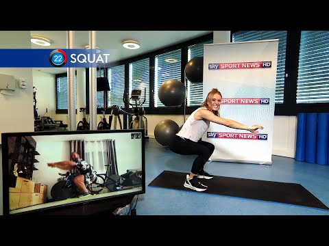 SkyGym 26: Quadzilla Workout mit Robert Förstemann - 10 MIN Beine