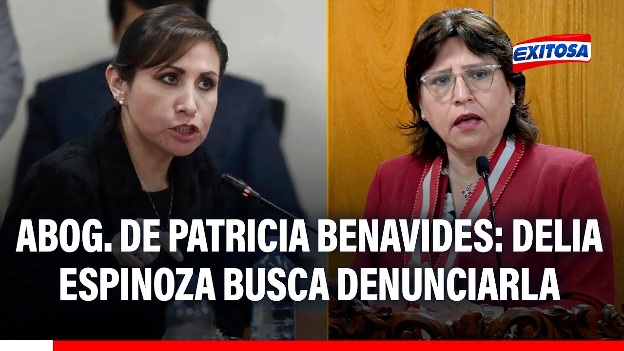 🔴🔵 Delia Espinoza buscará denunciar "en todos los casos" a Patricia Benavides, afirma abogado