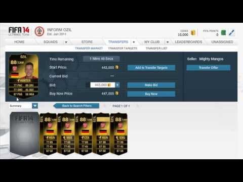 FIFA 14 - Trading To INFORM Özil - I'm Back  #1 (RaeManHD)