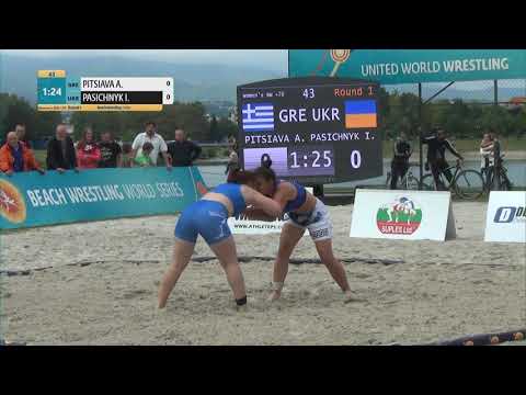 Round 1 Women's BW - +70 kg: A. PITSIAVA (GRE) v. I. PASICHNYK (UKR)