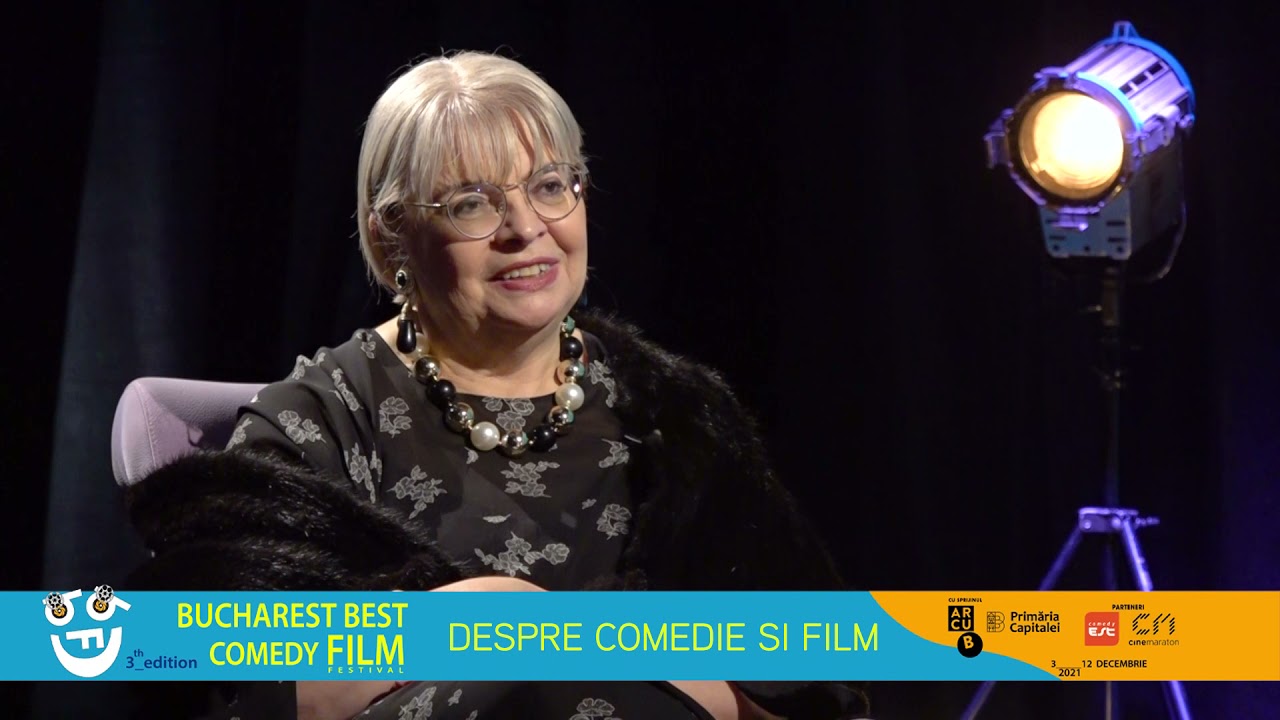 Irina Margareta Nistor cu DELIA BUDEANU - Despre comedie și film