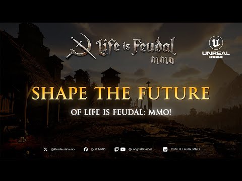 Life is Feudal: MMO — Unreal Engine 5 Concept Video