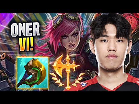 ONER DOMINATING WITH VI! - T1 Oner Plays Vi JUNGLE vs Ekko! | Season 2023