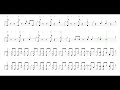 Michael Buble It Had Better Be Tonight Drum Score Drum Sheet Music 드럼악보