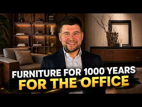 Furniture Made from TIMELESS WALNUT in the MBL Office: Why This Wood Never Ages?
