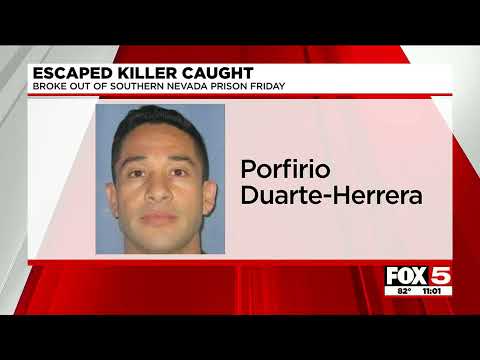 Convicted killer captured near downtown Las Vegas