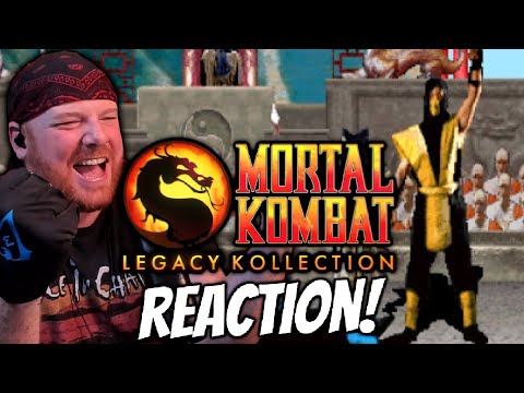 KRIMSON KB REACTS - THE OG MK'S ARE BACK!!! - Mortal Kombat Legacy Kollection