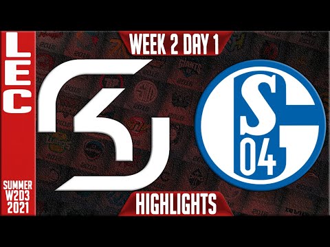 SK vs S04 Highlights | LEC Summer 2021 W2D1 | SK Gaming vs Schalke 04