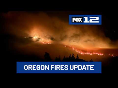 Wildfire Oregon Map