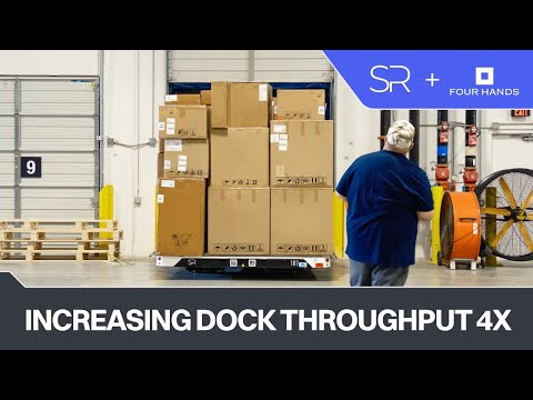 SlipBots at FourHands: 4X Dock Throughput with Diverse Product Mix