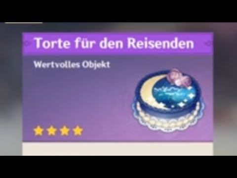 Genshin Impact ~ Torte für den Reisenden ~ Geburtstagskuchen ~ Item ~ Was macht dieses Item?