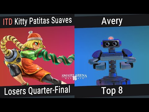 SAU16: Losers Quarters - ITD | Kitty Patitas Suaves (Min Min) Vs. Avery (R.O.B.) SSBU Singles