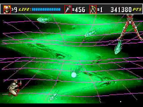 Shinobi 3 - Return of the Ninja Master - Stage 7 Final Boss