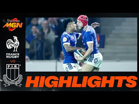 HIGHLIGHTS | France v Italy | Can France keep the Grand Slam dream alive?