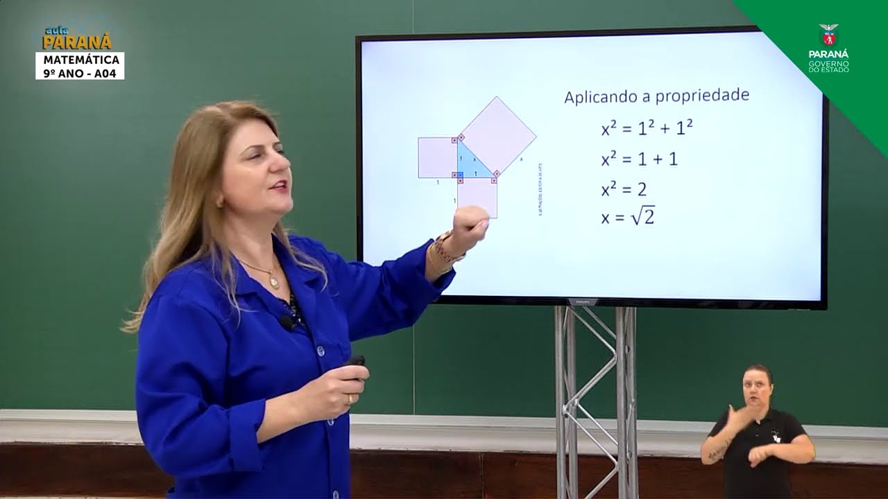 2021 | 9º Ano | Matemática | Aula 01 - A Geometria e a Descoberta do Número Irracional... - Parte 1