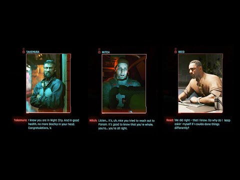 New end credits - Cyberpunk 2077: Phantom Liberty