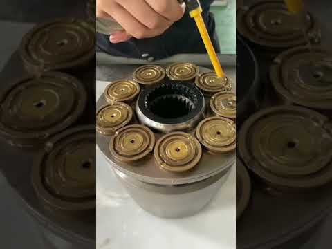 rexroth A4VG250 hydraulic pump assembly process
