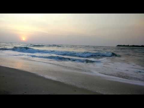 Sunset in Kodi Bengre Beach