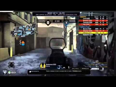 OpTic Gaming 0 vs Epsilon 3 Call of duty Championship 2014 map 3