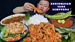 Download lagu NGEUNAH NIKMAT ⁉️ MAKAN OSENG AYAM KECOMBRANG LALAPAN PETAI JENGKOL SEMUR SAMBEL TERASI KUCAI MENTAH mp3