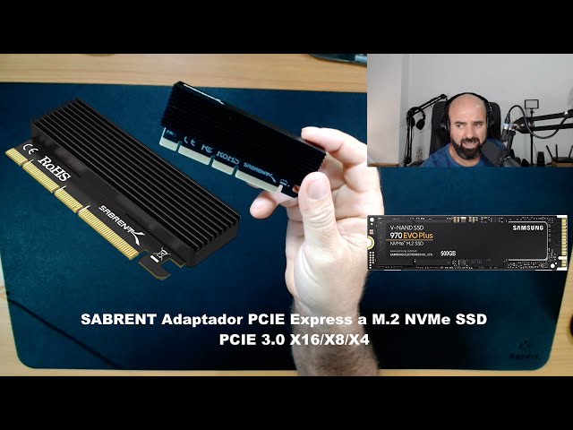 Vídeo relacionado con GLOTRENDS PA16 22110/2280 Adaptador M.2 NVMe a PCIe 4.0 X4 con disipador térmico de Aluminio de Cubierta Completa, instalación en Servidor PC/1U