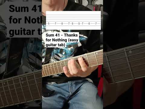 thanks for nothings - Sum 41