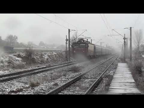 Tren IR1754 Suceava - Bucuresti Nord trece prin halta Corni cu EA627 - 05.02.2020