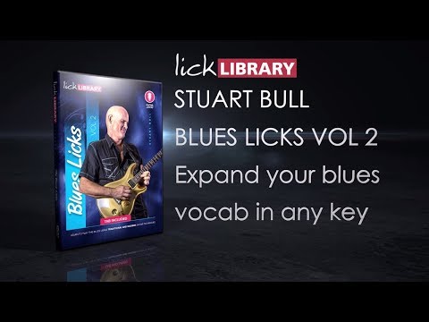 NEW RELEASE | Stuart Bull's Blues Licks Volume 2