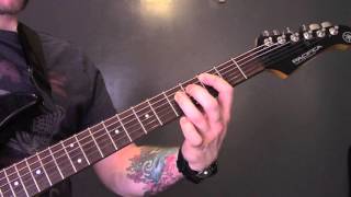 Impaled Nazarene - The Horny &amp; The Horned Guitar Lesson