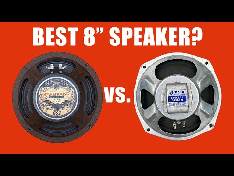 I Was Shocked At The Difference Between These Two 8" Speakers | Warehouse 68C vs. Vintage Jensen