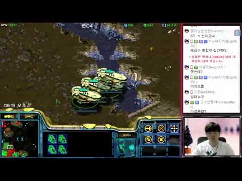 스타크래프트 StarCraft Brood War 1:1 (FPVOD) Movie 진영화 (P) vs HiyA 구성훈 (T) Fighting Spirit  투혼