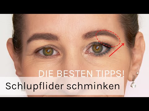 Schlupflider schminken - Die BESTEN Tipps!