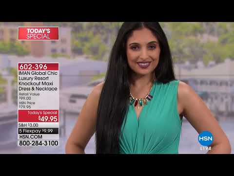 HSN | IMAN Global Chic Fashions 05.20.2018 - 05 PM