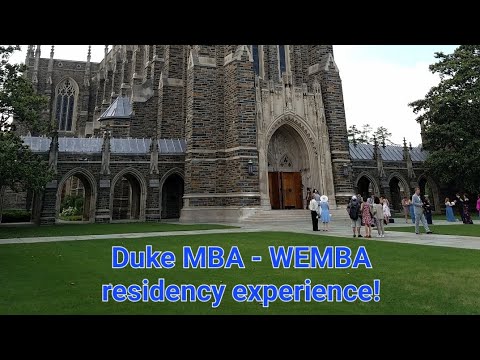 Duke Fuqua MBA - WEMBA residency JB duke hotel experience. #duke #dukemba #fuqua #dukeuniversity