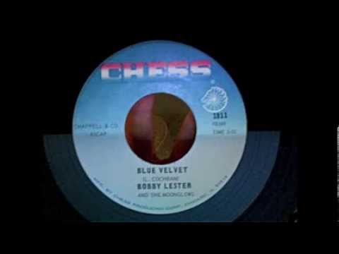 Bobby Lester & The Moonglows - Blue Velvet 45 rpm!