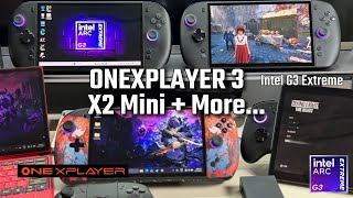 Onexplayer 3 and X2 Mini Breakdown: Design, Specs, and Size Comparisons + A Few More New OXP Devices