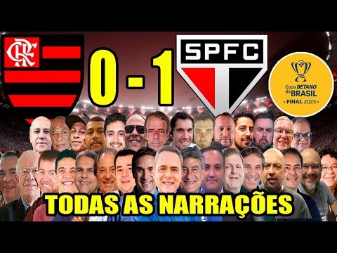 Todas as narrações - Flamengo 0 x 1 São Paulo | Copa do Brasil 2023