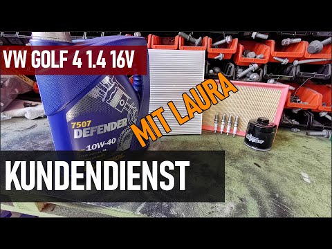 VW Golf 4 1.4 16V | Service / Inspektion / Kundendienst | v.152 ✔️