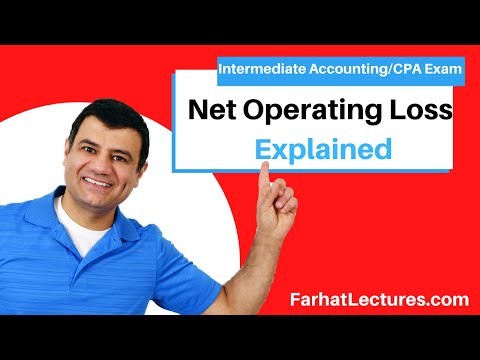 Erläuterung des Nettobetriebsverlusts (NOL)