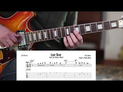 "Lady Bird" - Chet Baker (Jazz Guitar Playthrough)