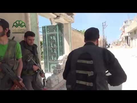 التصدي لقوات النظام على جبهة مورك من قبل الجبهة الإسلامية في ريف حماة