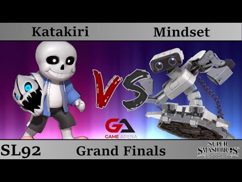 SmashLAN'd 92 - Grand Finals: Katakiri (Sans Mii Gunner, Ridley) vs AF | GA | Mindset (ROB)