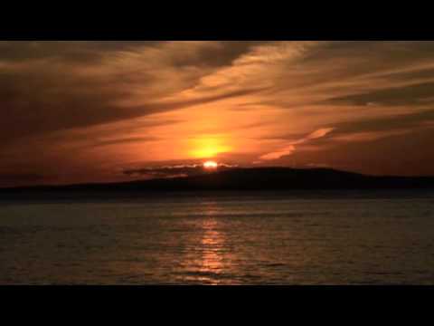 Sunset at Peggy's Cove - Nova Scotia - August 2012