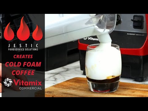 How To Make Cold Foam in 10 seconds | Vitamix Aerating Container Demo